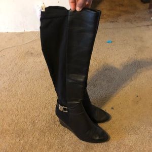 Black boots